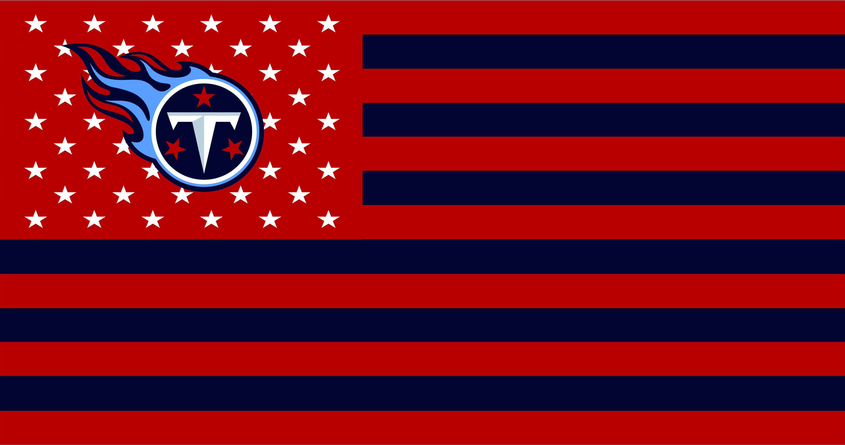 Tennessee Titans Flag001 logo iron on paper